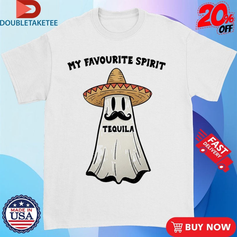 Official My Favouirte Spirit Tequila Ghost Shirts Unisex , , , Long Sleeve Tee