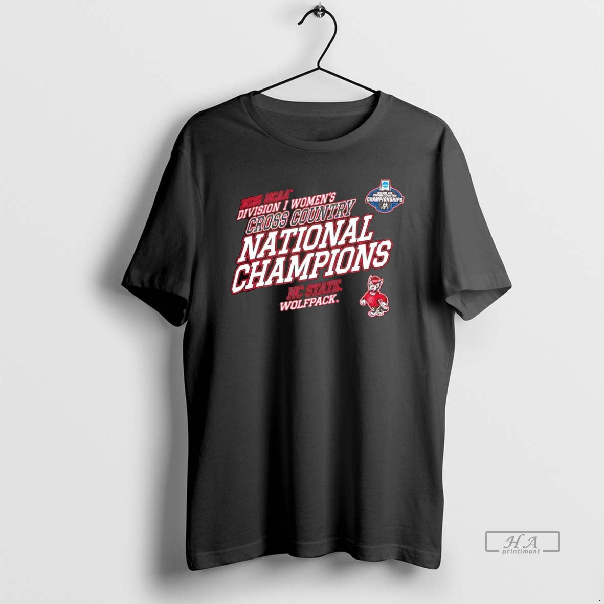 Official Nc State Wolfpack 2025 Ncaa D1 Cross Country National Champions Chriast T-Shirts