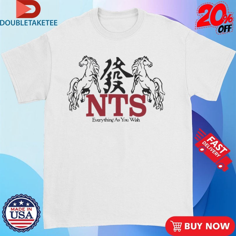 Official NTS Everything As You Wish Flaming Horse Shirts Unisex , , , Long Sleeve Tee