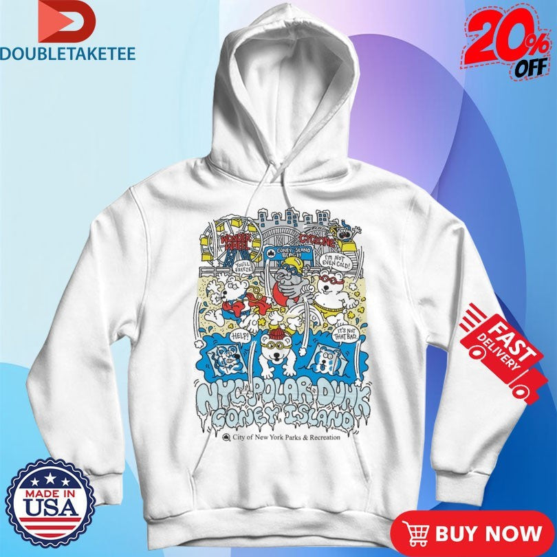 Official NYC Coney Island Polar Dunk Shirts Unisex , , , Long Sleeve Tee