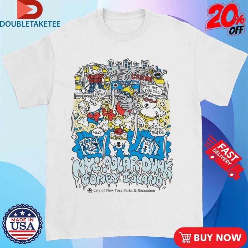 Official NYC Coney Island Polar Dunk Shirts Unisex , , , Long Sleeve Tee