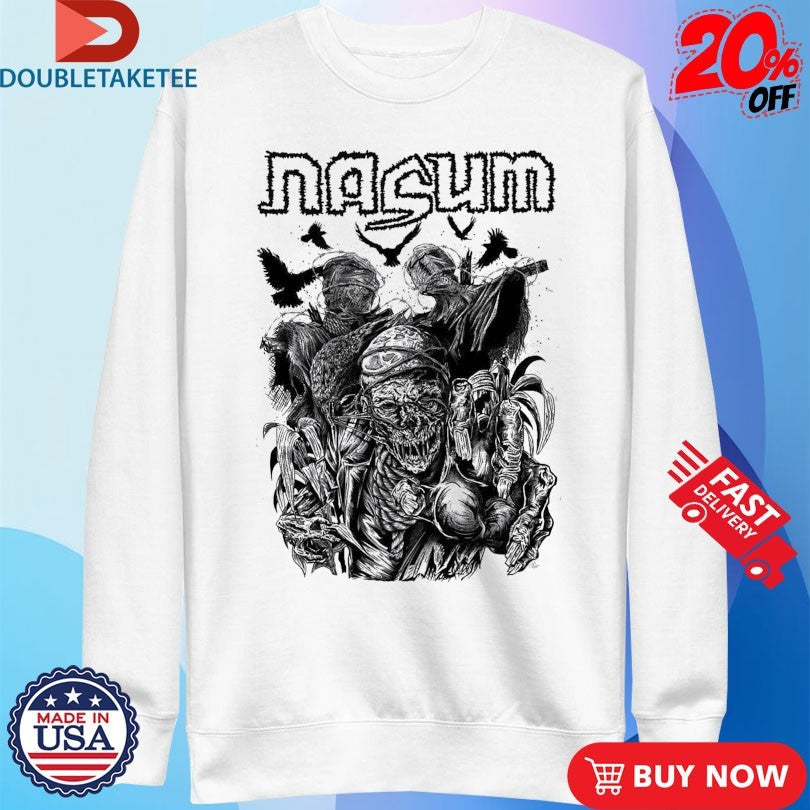 Official Nasum Scarecrows Shirts Unisex , , , Long Sleeve Tee