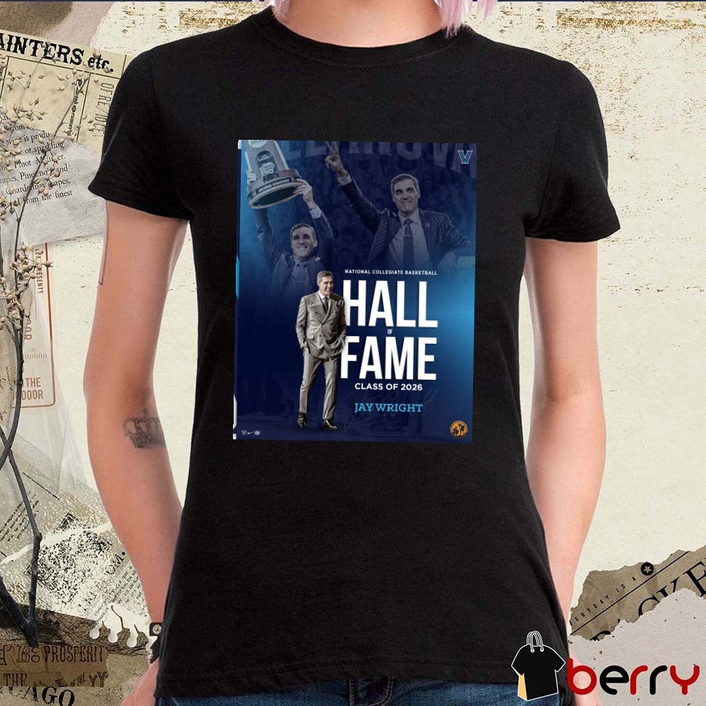 National Collegiate Basketball Hall Of Fame Class Of 2026 Jay Wright t-shirt