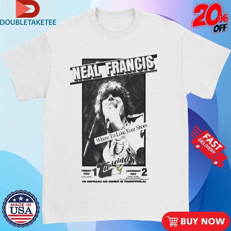 Official Neal Francis May 1-2 2026 Tipitina’s In New Orleans LA Shirts Unisex , , , Long Sleeve Tee
