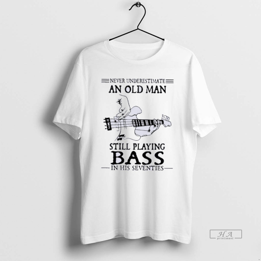 Official Never Underestimate An Old Man Still Playing Bass In His Seventies