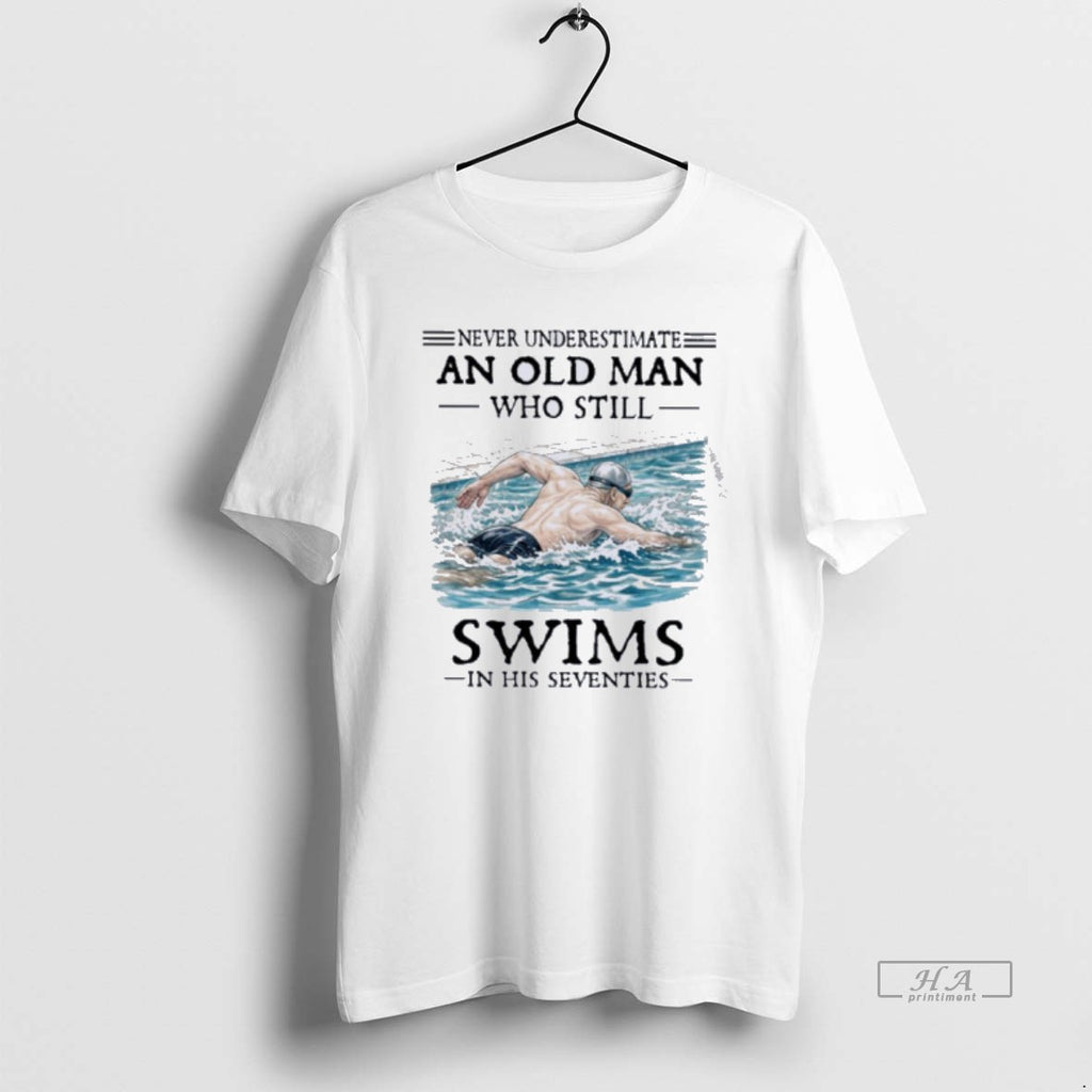 Official Never Underestimate And Old Man Who Still Swims In His Seventies