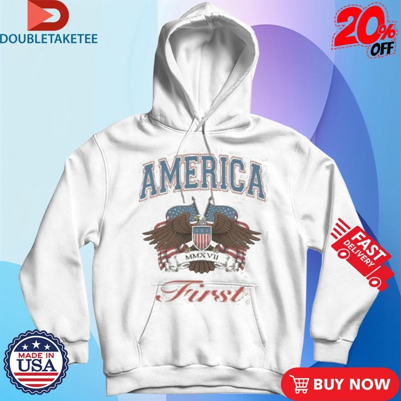 Official Nick Fuentes America First Eagle Shirts Unisex , , , Long Sleeve Tee