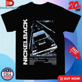 Official Nickelback All The Right Reasons ATRR 20th Anniversary Stripes Car Shirts Unisex , , , Long Sleeve Tee