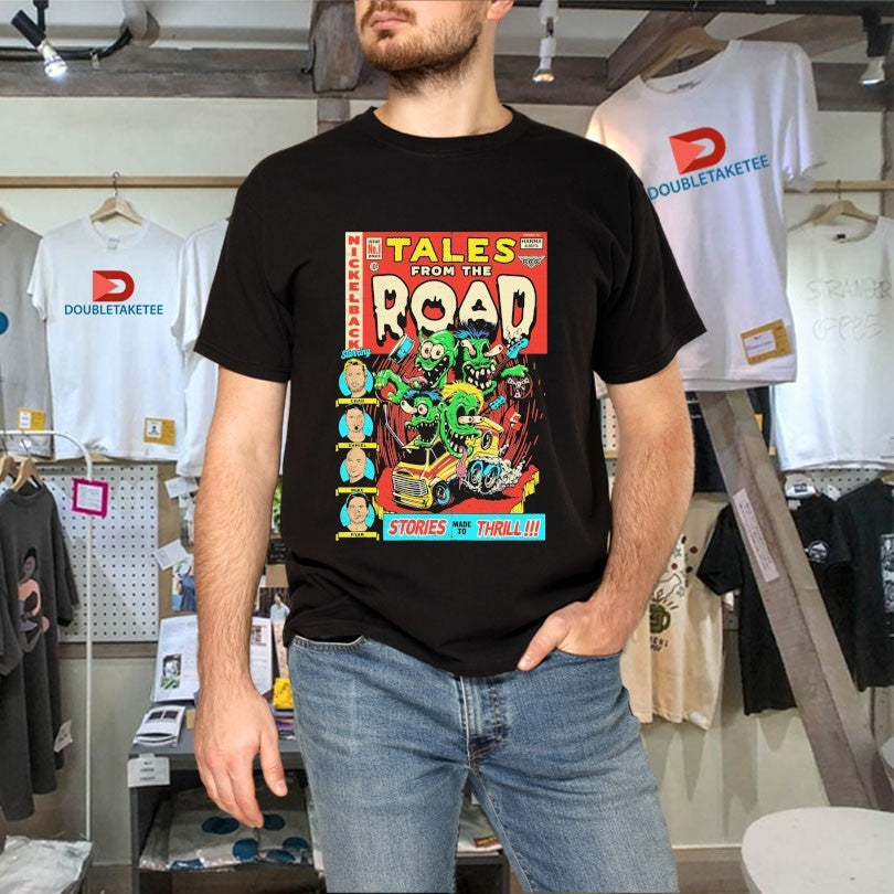 Official Nickelback Tales From The Road Stories Made To Thrill Canada Shirts Unisex , , , Long Sleeve Tee
