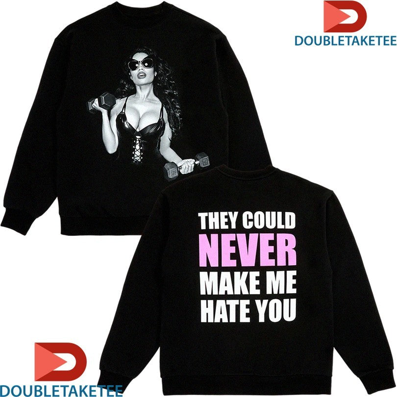Official Nicki Minaj They Could Never Make Me Hate You Dumbbell Shirts Unisex , , , Long Sleeve Tee