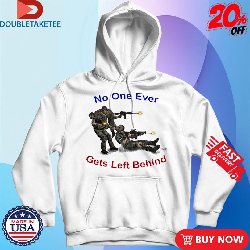 Official No One Ever Gets Left Behind Veterans Shirts Unisex , , , Long Sleeve Tee
