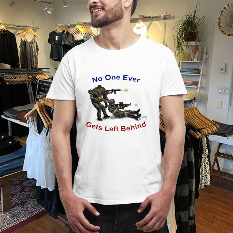 Official No One Ever Gets Left Behind Veterans Shirts Unisex , , , Long Sleeve Tee