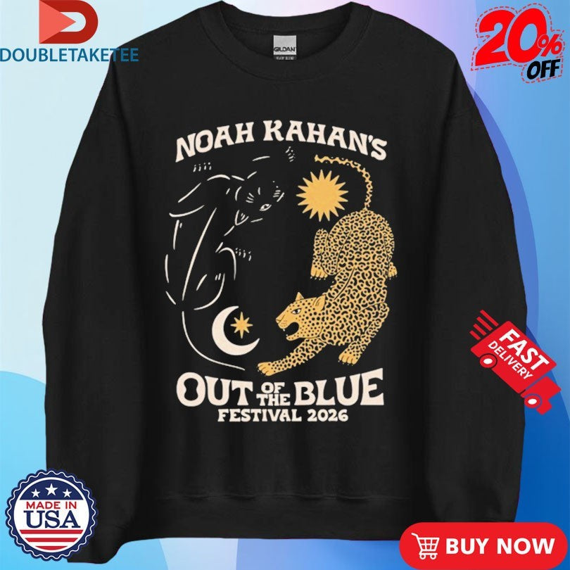 Official Noah Kahan 2026 Out Of The Blue Festival Shirts Unisex , , , Long Sleeve Tee