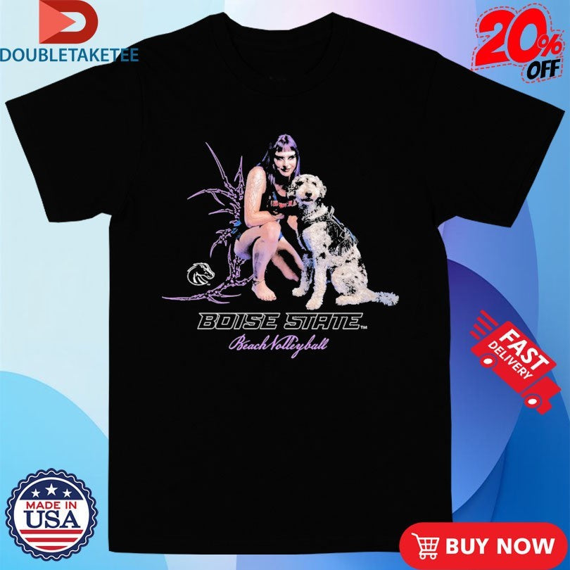 Official Nora Hayd And Dog Boise State Beach Volleyball Shirts Unisex , , , Long Sleeve Tee