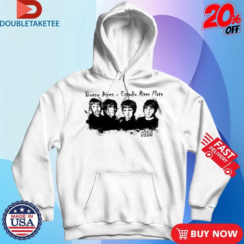 Official Oasis Buenos Aires Estadio River Plate 2025 Concert Unisex , , , Long Sleeve Tee
