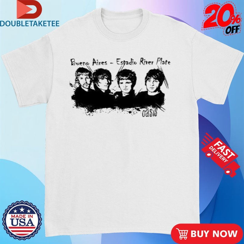 Official Oasis Buenos Aires Estadio River Plate 2025 Concert Unisex , , , Long Sleeve Tee