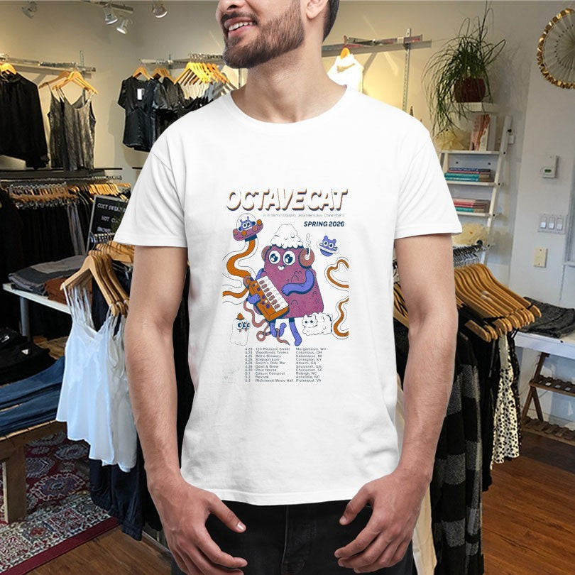 Official Octave Cat Tour Spring 2026 Shirts Unisex , , , Long Sleeve Tee