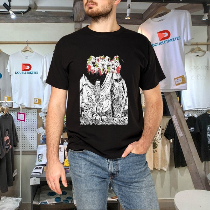 Official Offal Horrorfiend Skeletons Shirts Unisex , , , Long Sleeve Tee