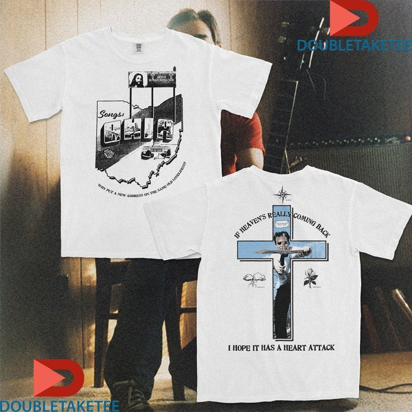 Official Ohio Jesus Is Watching You Why Put A New Address On The Same Old Loneliness If Heaven’s Really Coming Back I Hope It Has A Heart Attack Just Be Simple Shirts