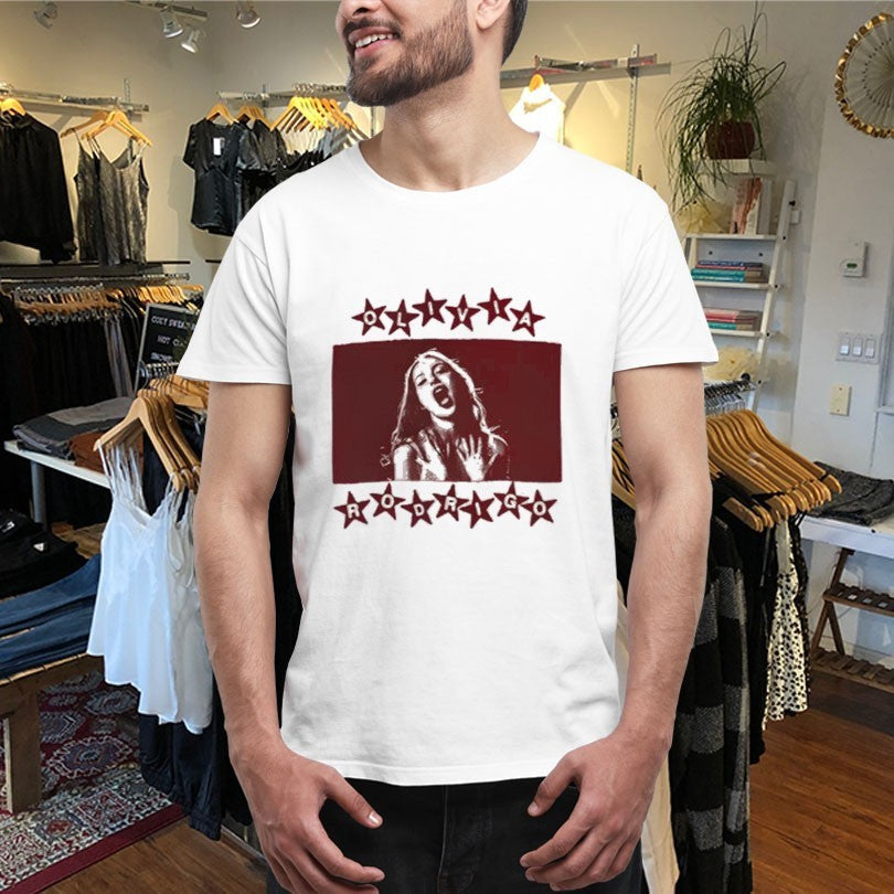 Official Olivia Rodrigo All-American Photo Stars Shirts Unisex , , , Long Sleeve Tee