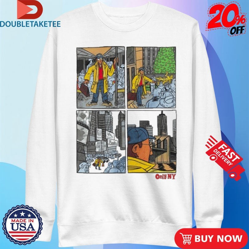 Official Only NY Holiday Comic Shirts Unisex , , , Long Sleeve Tee