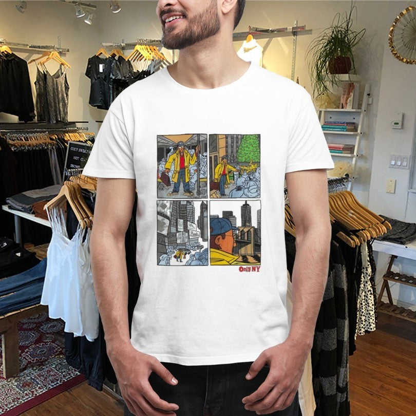 Official Only NY Holiday Comic Shirts Unisex , , , Long Sleeve Tee