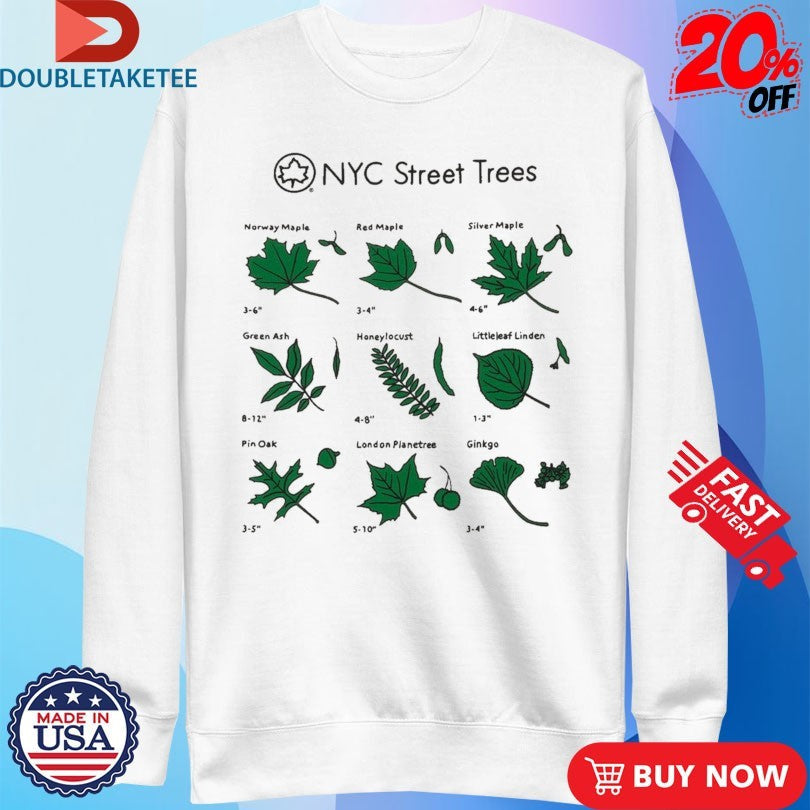 Official Only NY NYC Parks Street Trees Shirts Unisex , , , Long Sleeve Tee
