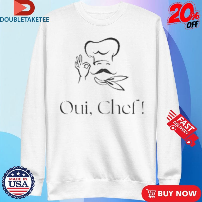 Official Oui Chef! French Shirts Unisex , , , Long Sleeve Tee