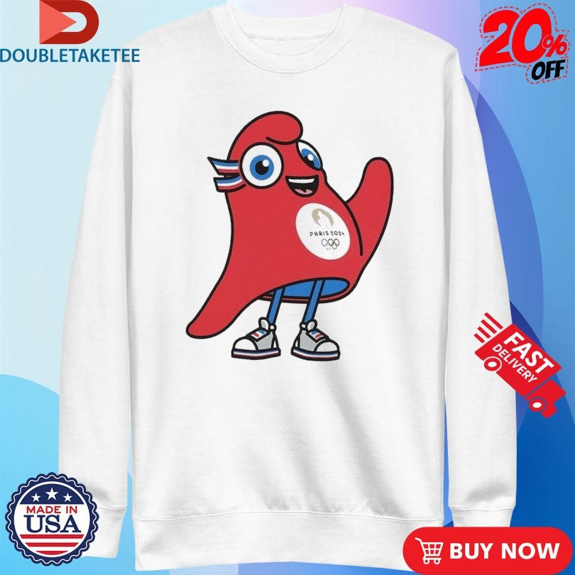 Official Paris 2024 Olympics Mascot Shirts Unisex , , , Long Sleeve Tee
