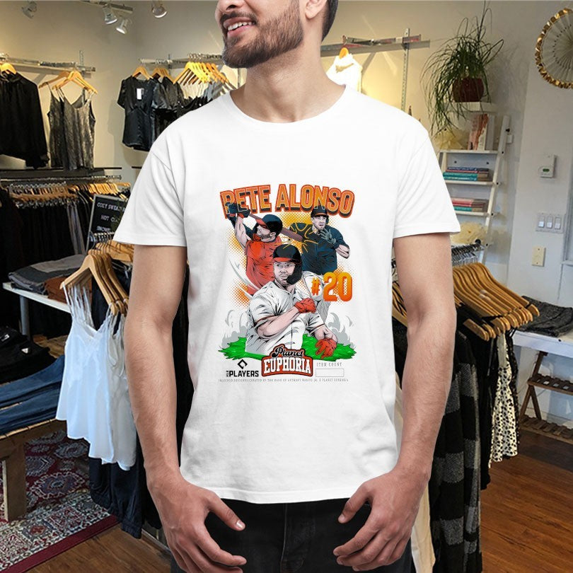 Official Pete Alonso #20 Planet Euphoria Shirts Unisex , , , Long Sleeve Tee