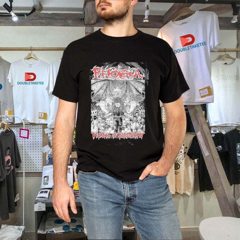 Official Phobia Decades Of Blastphemy Shirts Unisex , , , Long Sleeve Tee