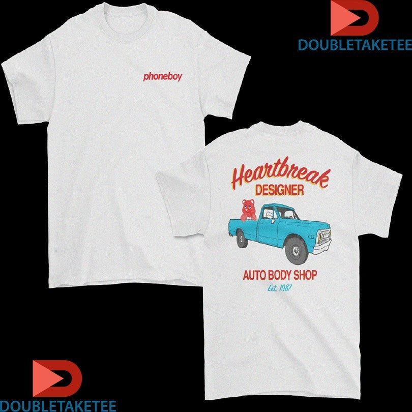 Official Phoneboy Auto Body Shop Est 1987 Bear Car Shirts Unisex , , , Long Sleeve Tee