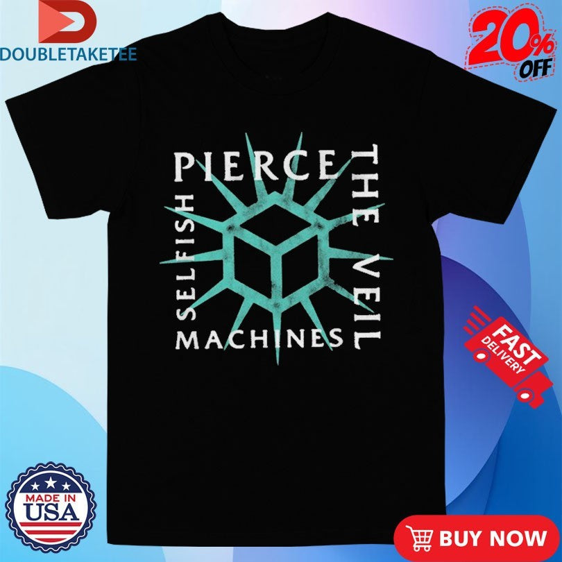 Official Pierce The Veil Selfish Machines Boxed In Shirts Unisex , , , Long Sleeve Tee
