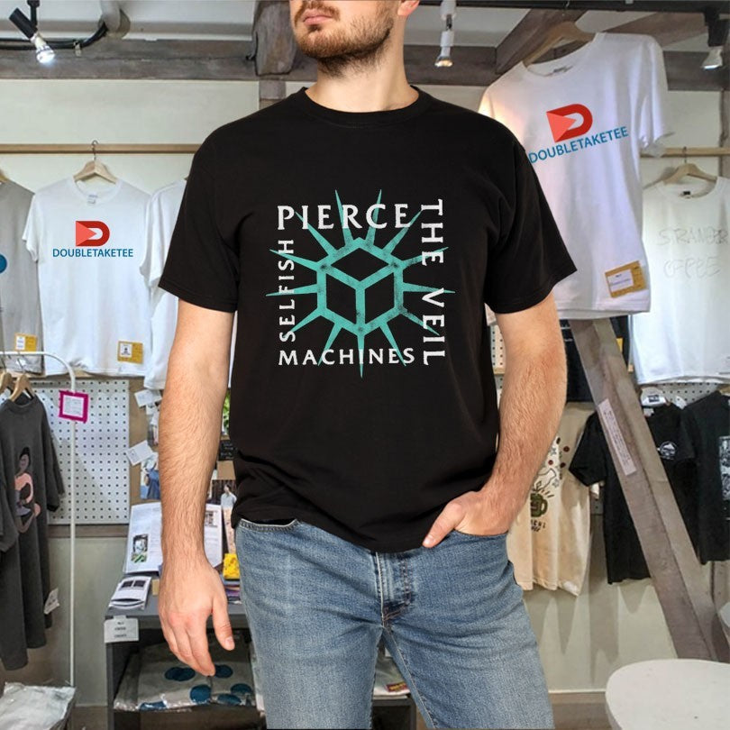 Official Pierce The Veil Selfish Machines Boxed In Shirts Unisex , , , Long Sleeve Tee