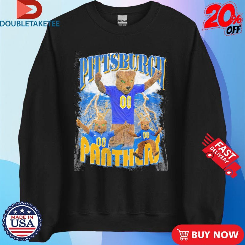 Official Pittsburgh Panthers Mascot Shirts Unisex , , , Long Sleeve Tee