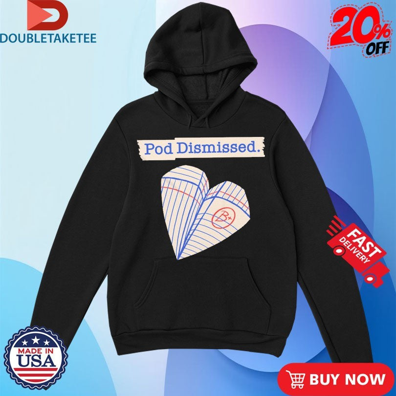 Official Pod Dismissed Heart Plane Shirts Unisex , , , Long Sleeve Tee
