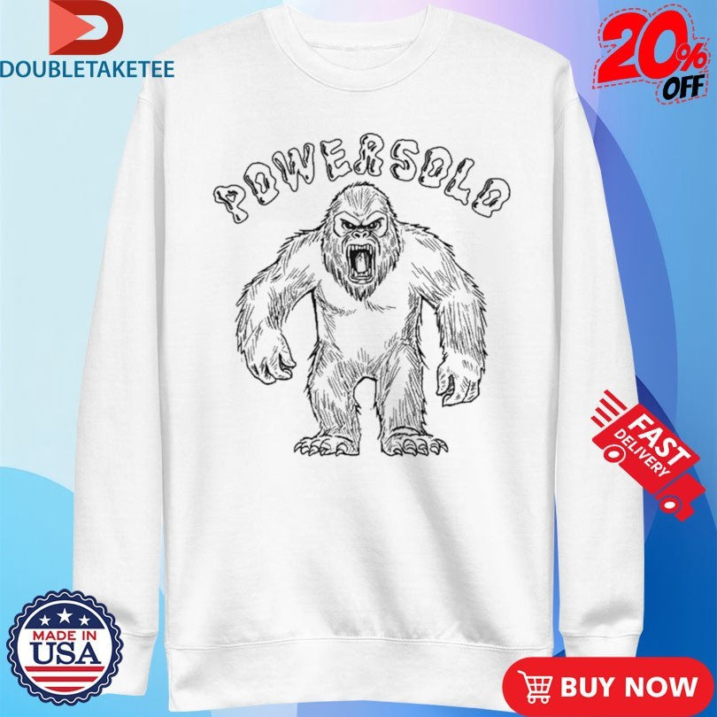 Official PowerSolo Sasquatch Shirts Unisex , , , Long Sleeve Tee