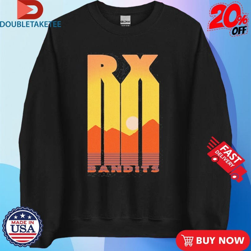 Official RX Bandits Desert Shirts Unisex , , , Long Sleeve Tee