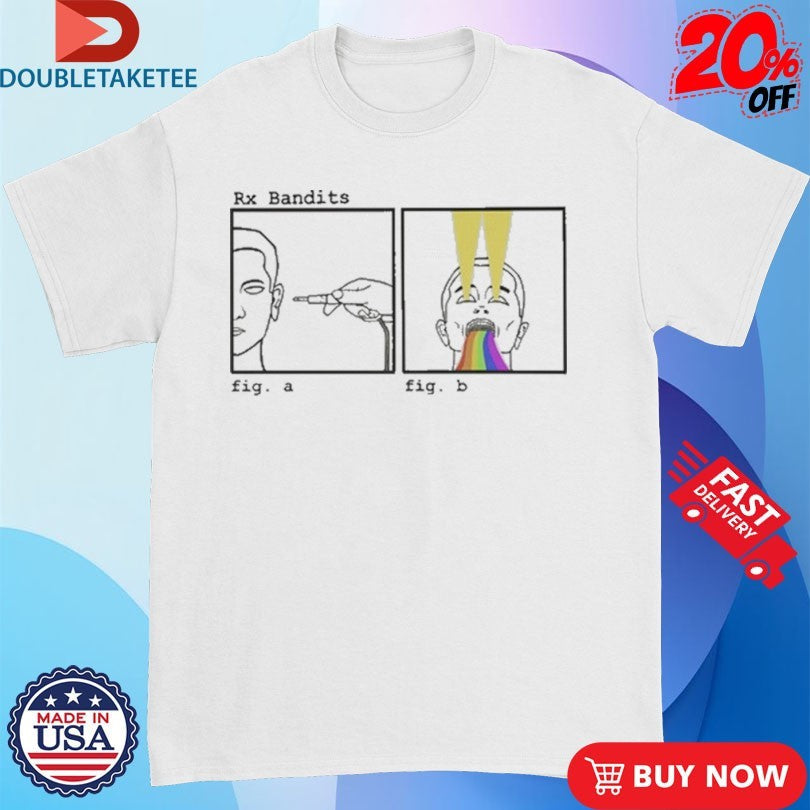 Official RX Bandits Plug Into The Rainbow Shirts Unisex , , , Long Sleeve Tee