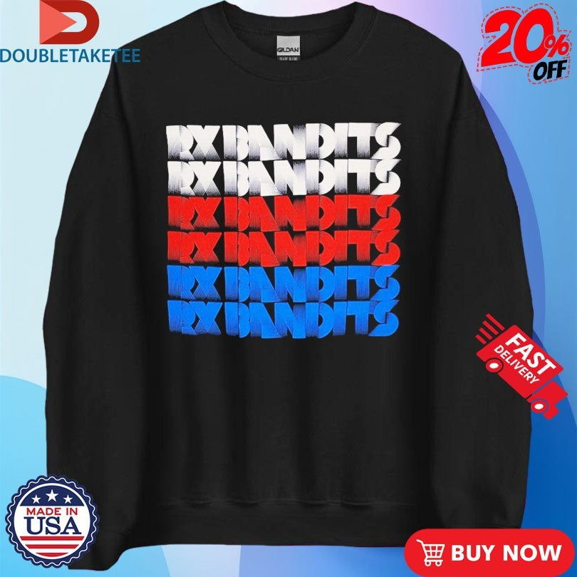 Official RX Bandits Typography Shirts Unisex , , , Long Sleeve Tee