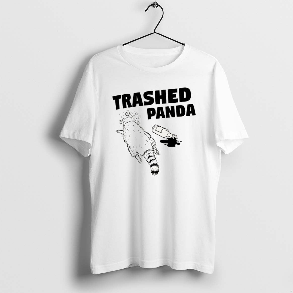 Official Raccoon Damaged Trashed Panda T-Shirts