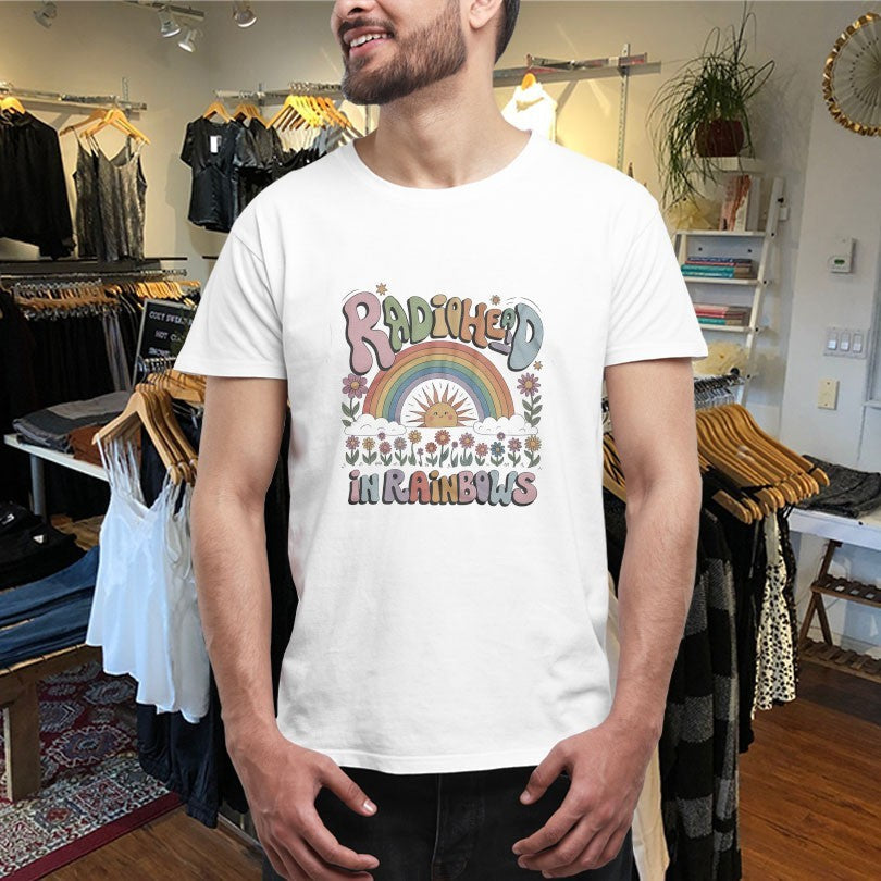 Official Radiohead In Rainbows Sun Shirts Unisex , , , Long Sleeve Tee