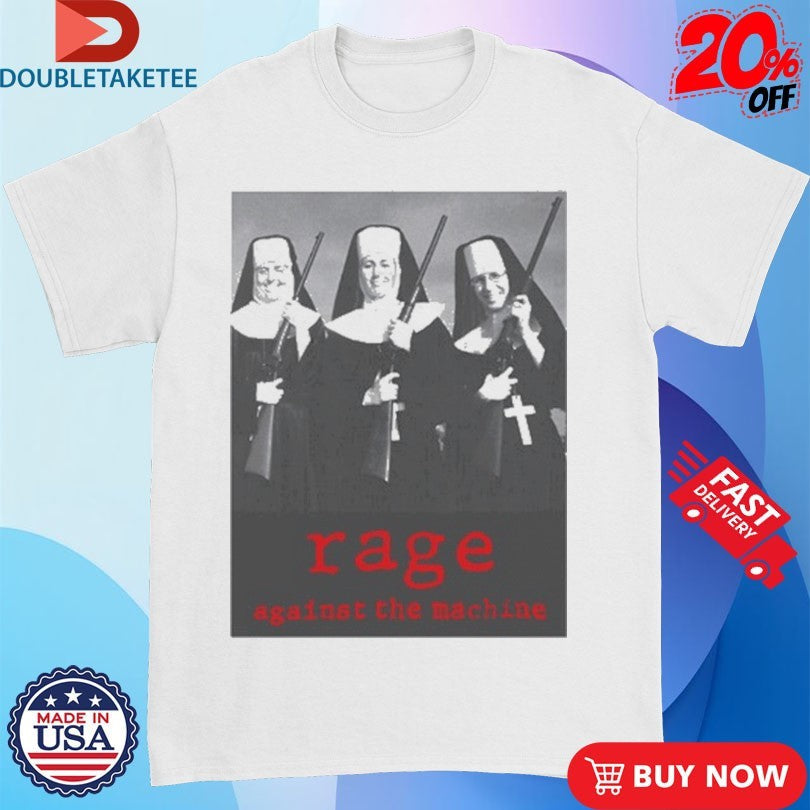Official Rage Against The Machine Nuns Guns Shirts Unisex , , , Long Sleeve Tee