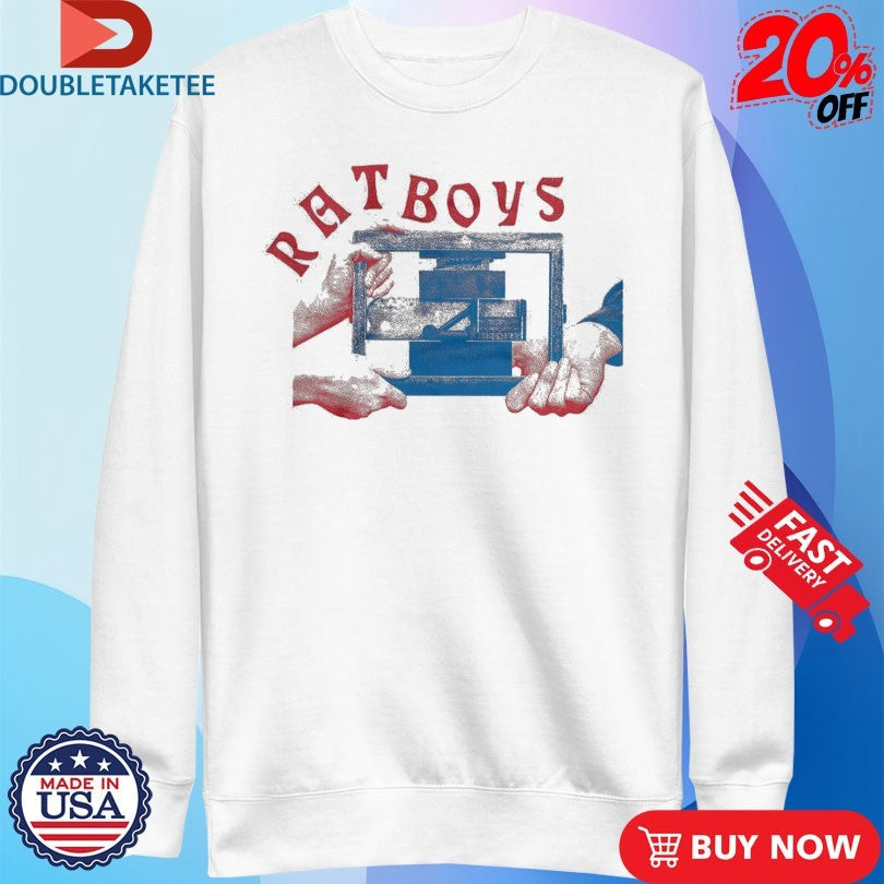 Official Ratboys Printer’s Frame Hands Shirts Unisex , , , Long Sleeve Tee