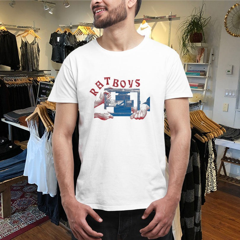 Official Ratboys Printer’s Frame Hands Shirts Unisex , , , Long Sleeve Tee