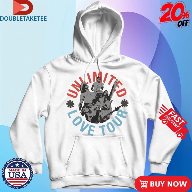 Official Red Hot Chili Peppers Unlimited Love World Tour Shirts Unisex , , , Long Sleeve Tee