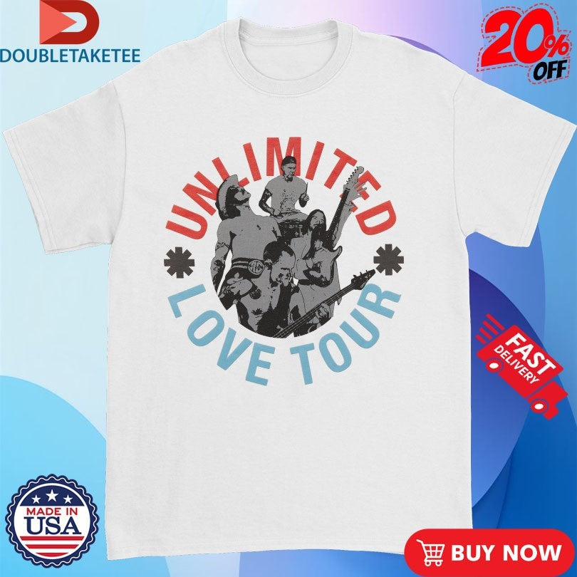 Official Red Hot Chili Peppers Unlimited Love World Tour Shirts Unisex , , , Long Sleeve Tee