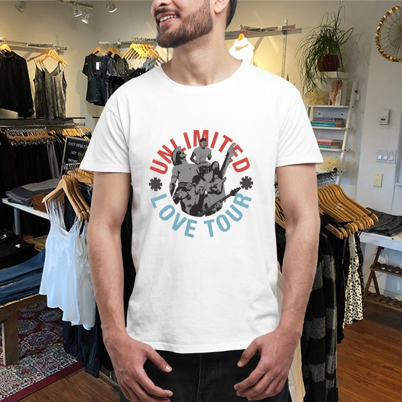Official Red Hot Chili Peppers Unlimited Love World Tour Shirts Unisex , , , Long Sleeve Tee