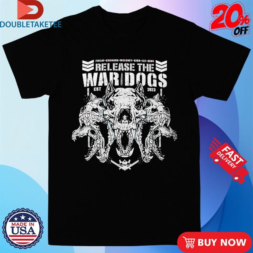 Official Release The War Dogs Est 2023 New Japan Pro Wrestling Shirts Unisex , , , Long Sleeve Tee