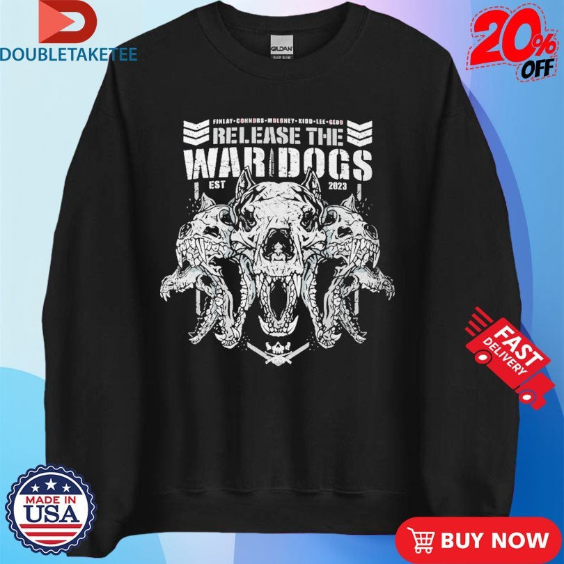 Official Release The War Dogs Est 2023 New Japan Pro Wrestling Shirts Unisex , , , Long Sleeve Tee